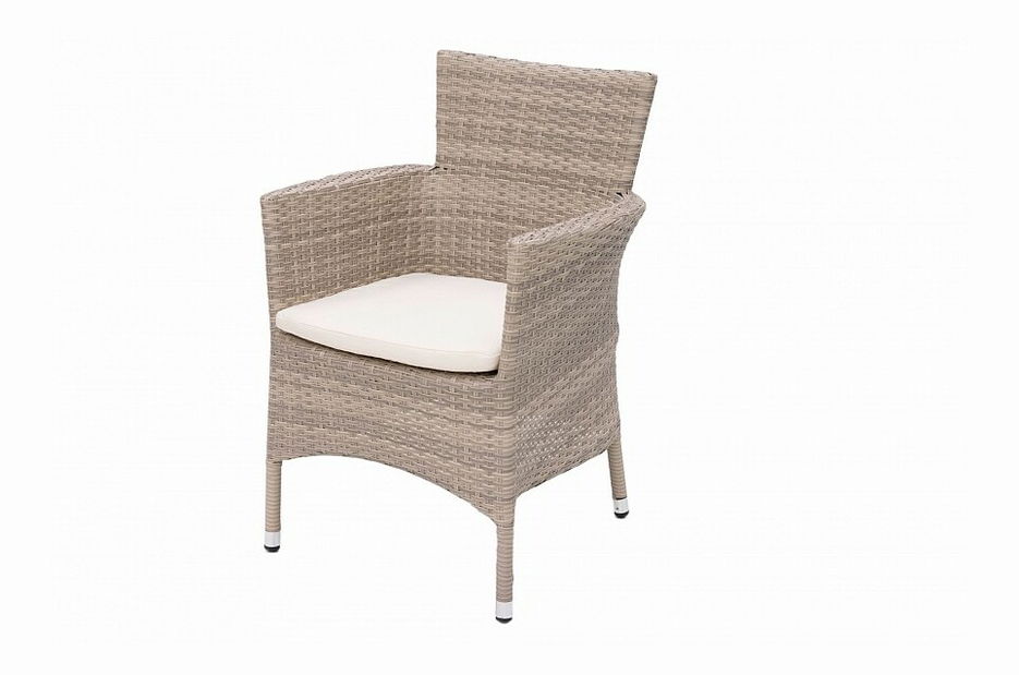 Zahradní sestava Modena II. 1+6 (šede béžová) (um. Ratan)