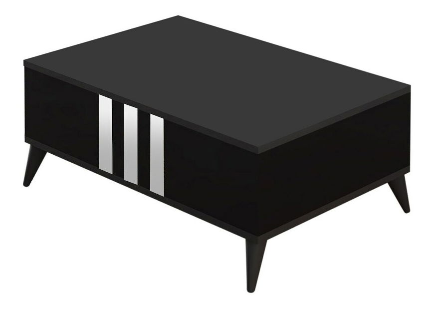 Obývací stěna Chromatic (Antracit + Černá)