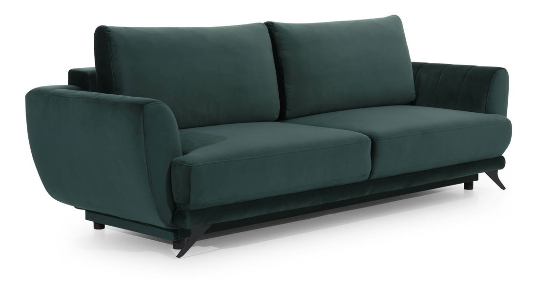 Pohovka dvojsedačka Melonite (modrá)