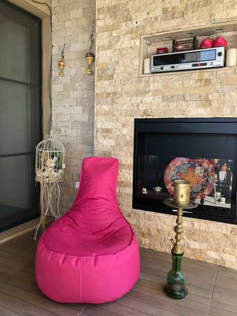 Sedací pytel Activio (růžová)