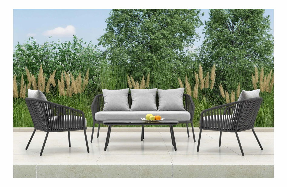 Zahradní nábytek Rolla (šedá)