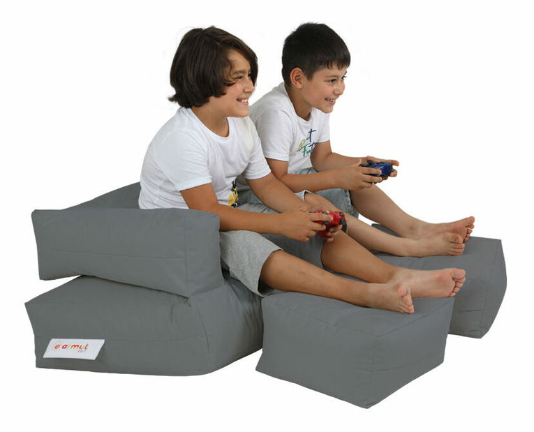 Sedací pytel Kiddo (Šedá)