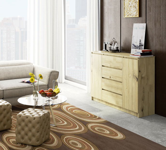 Komoda Keanu IV (dub artisan)