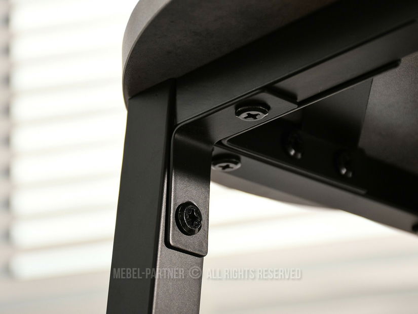 Barová židle Fukando (černá)