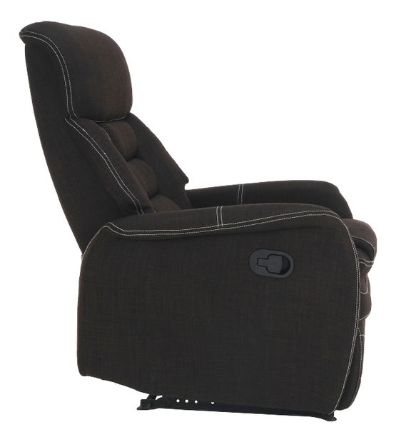 Relaxační křeslo Kalite (čokoládová)