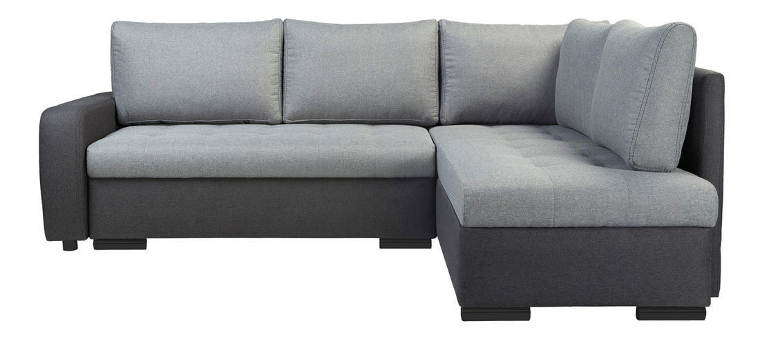 Rohová sedací souprava BRW Olimp Lux 3DL.RECBKMU LED šedá (L) (s osvětlením)