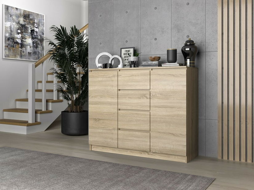 Komoda Musecalo 8 (dub sonoma)