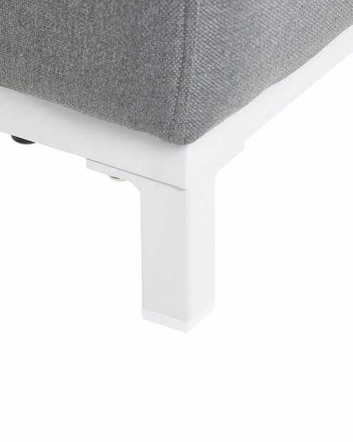  Set 2 ks zahradních křesel Roper (šedá + bílá)