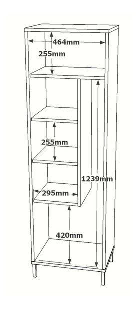 Regál Dario (Bílá)