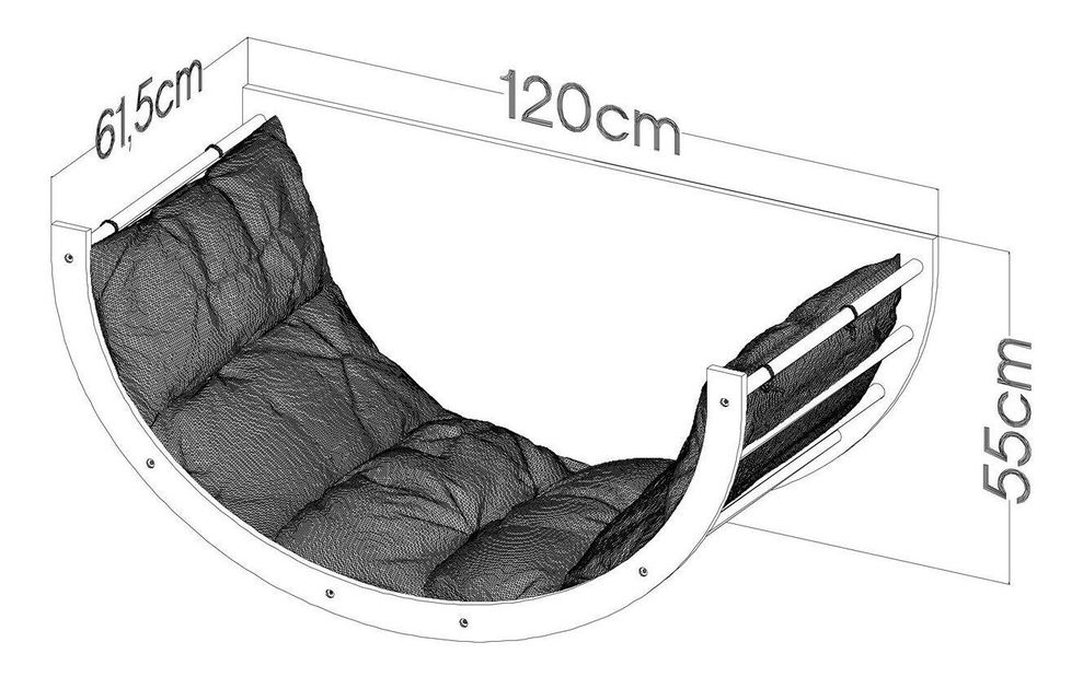 Lezecký oblouk pro děti Arko 1 (bříza)