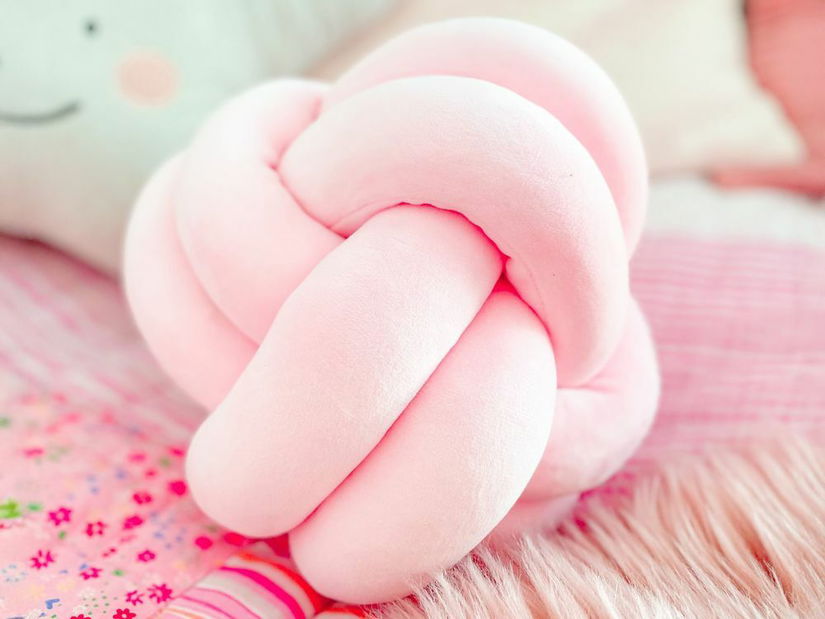 Polštář 20x20 cm MENELI (růžová)