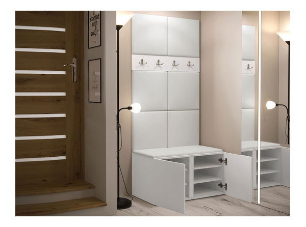 Předsíň Tovenaz IV (dub artisan + černá)