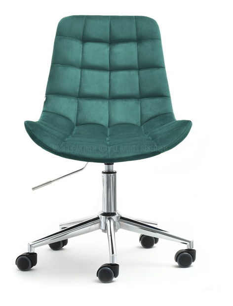 Židle Eleanor (zelená + černá)