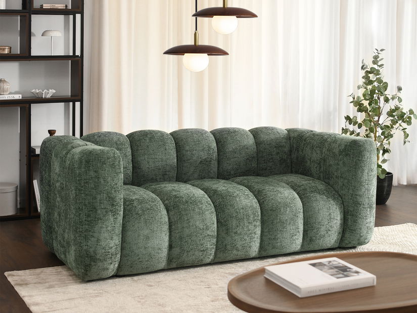 Pohovka dvousedačka Ocupan (černá)