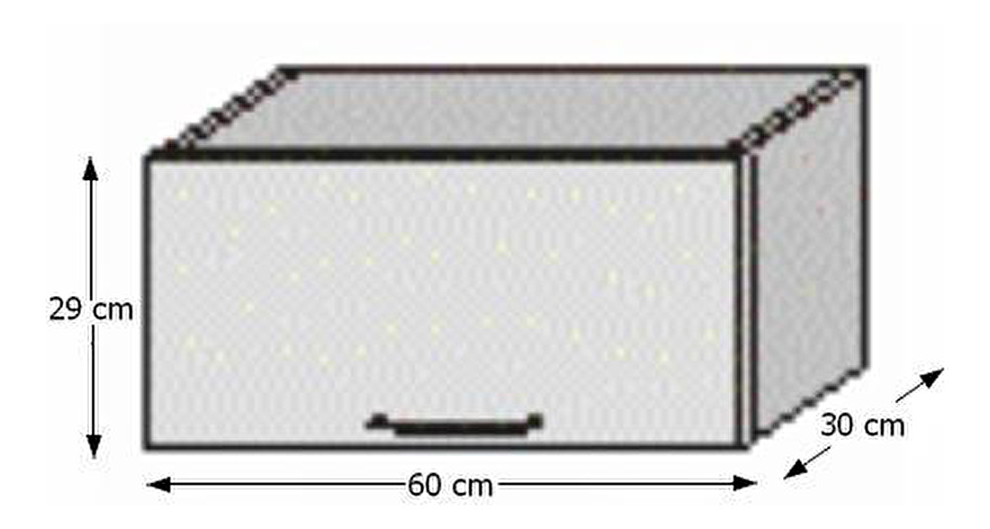 Horní kuchyňská skříňka Igo New OG-60