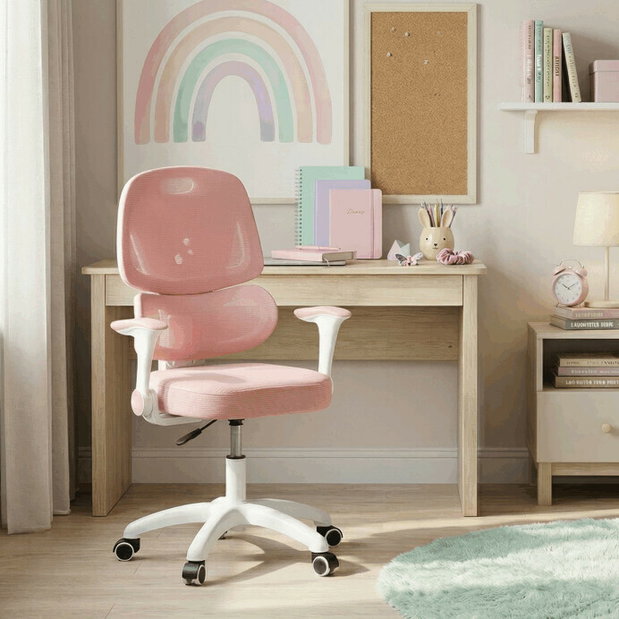 Dětská židle Kamario (růžová)