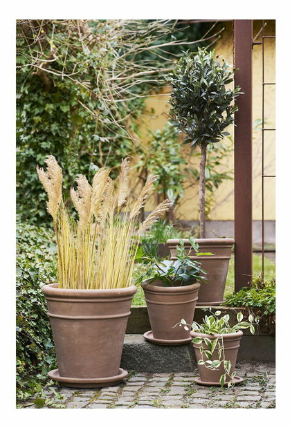 Miska pod květináč Sealoria 2 (hnědá)