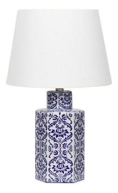 Stolná lampa Beliani- Marza (biela)