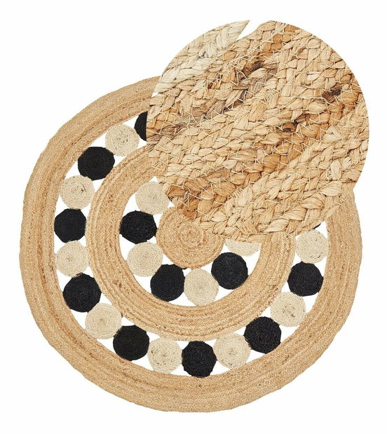 Koberec ⌀ 140 cm Hotiv (béžová)