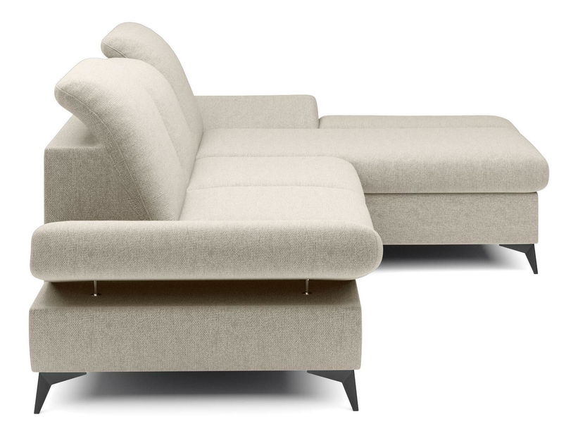 Rohová sedací souprava Harpie (bílá) (P)