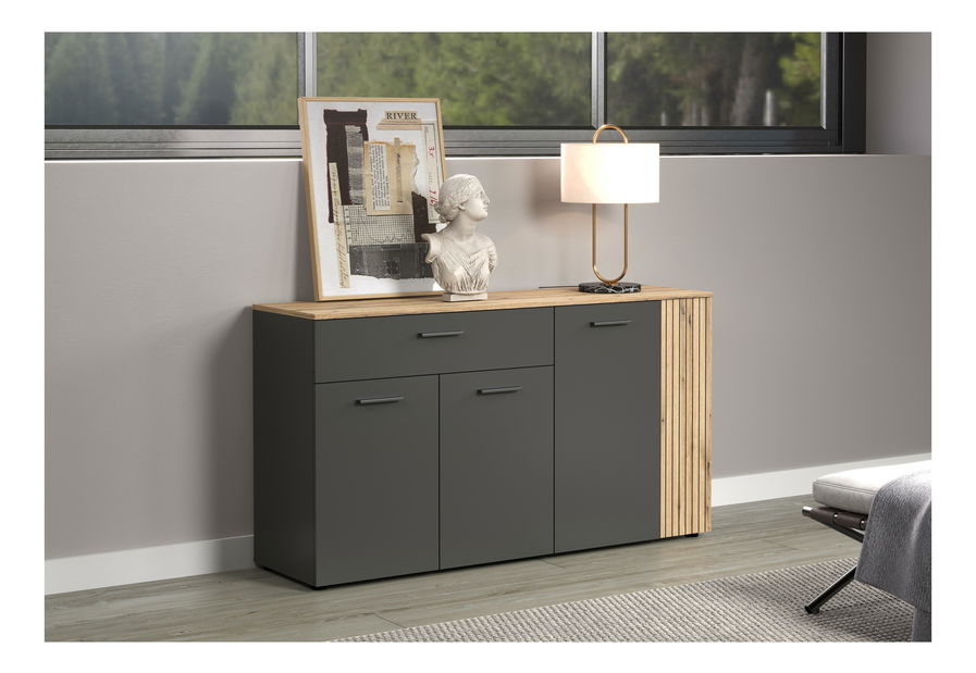 Komoda Esferas 2 (grafit + dub evoke)