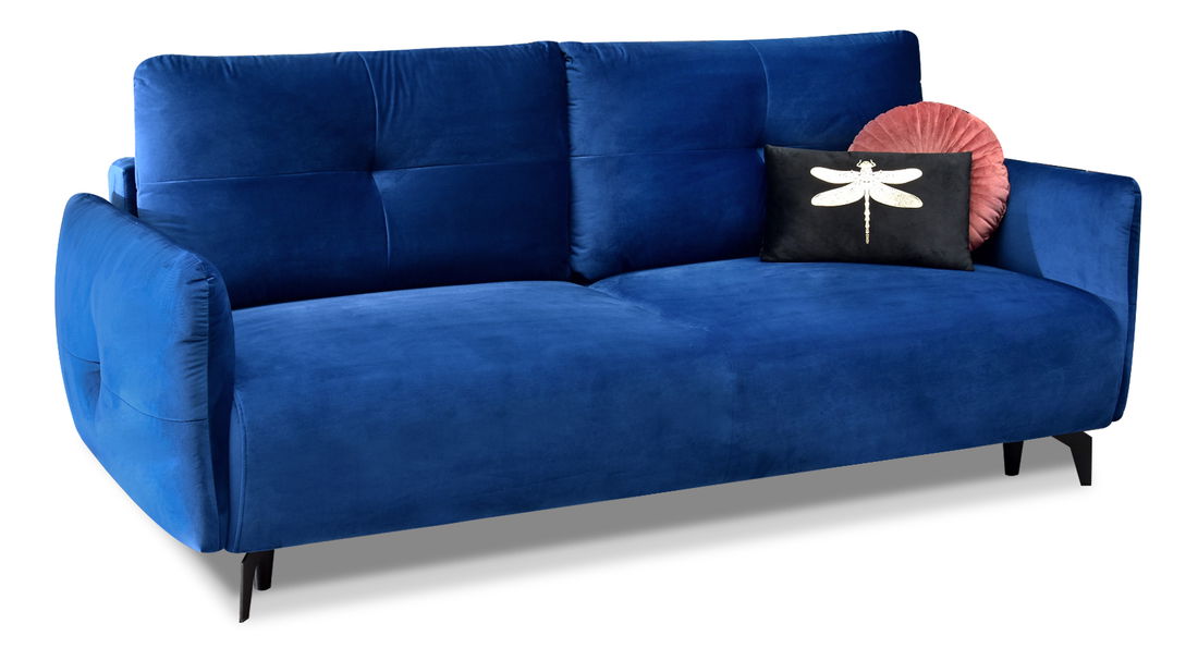 Pohovka dvousedačka Lasciare (černá)