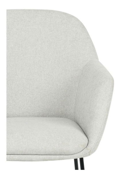 Jídelní židle Mimone (béžová + černá)