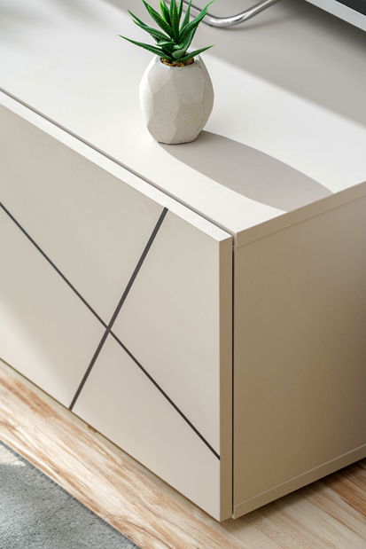 Obývací stěna Gaolino 2 (kašmír + černá) 