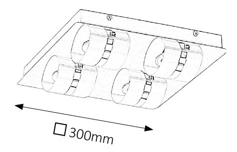 Koupelnové svítidlo Tony 5492 (chromová + opálové sklo)