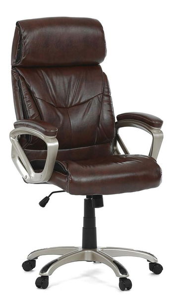 Kancelářské křeslo Doblemente (tmavě hnědá)
