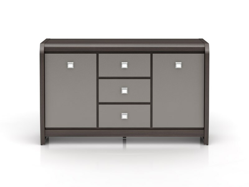 Komoda BRW Loren KOM2D3S