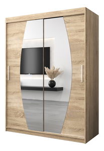 Šatní skříň 150 cm Eclipse (dub sonoma + dub sonoma)