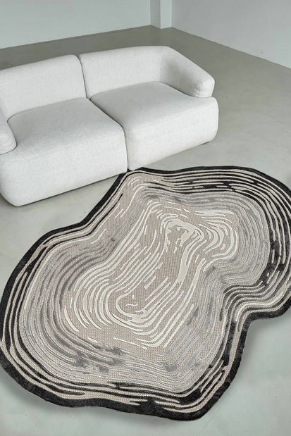 Koberec 160 x 230 cm Amora (šedá) 1