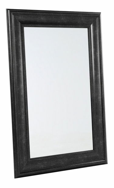 Nástěnné zrcadlo 60 x 90 cm Lunza (černá)