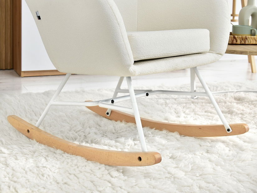 Křeslo Nesí (bílá + černá)