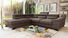 Rohová sedací souprava Mathias (hnědá)