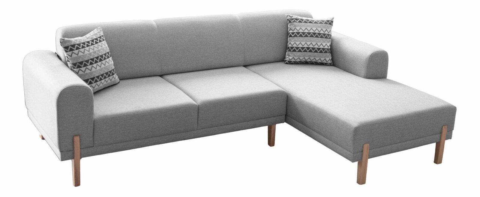 Rohová sedačka Mochi (šedá) (P)