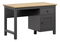 Psací stolek BRW Hesen BIU1D1S (grafit + dub artisan)