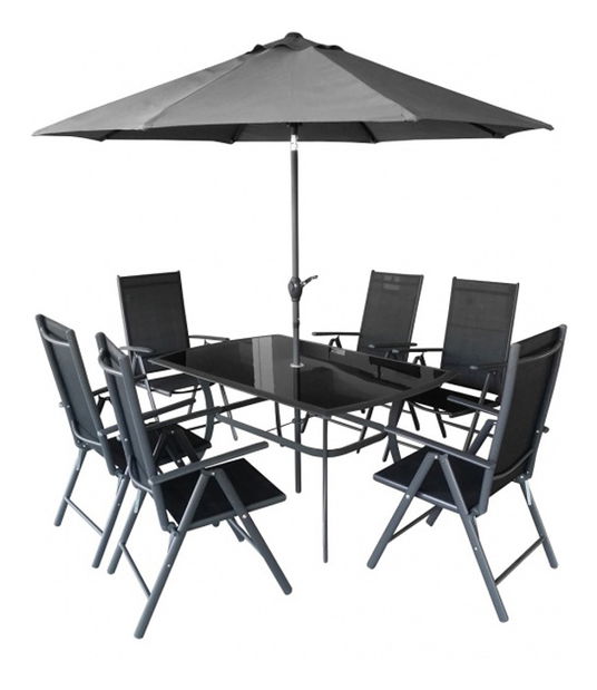 Zahradní nábytek Hecht Shadow 1+6+Slunečník