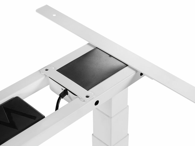 Psací stůl DESIRA II (180x80 cm) (šedá) (el. nastavitelný)