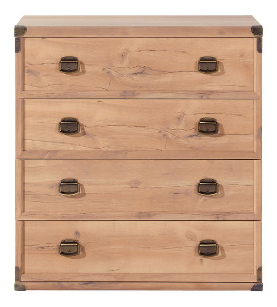 Komoda BRW INDIANA JKOM 4S/80 (Borovice antická)