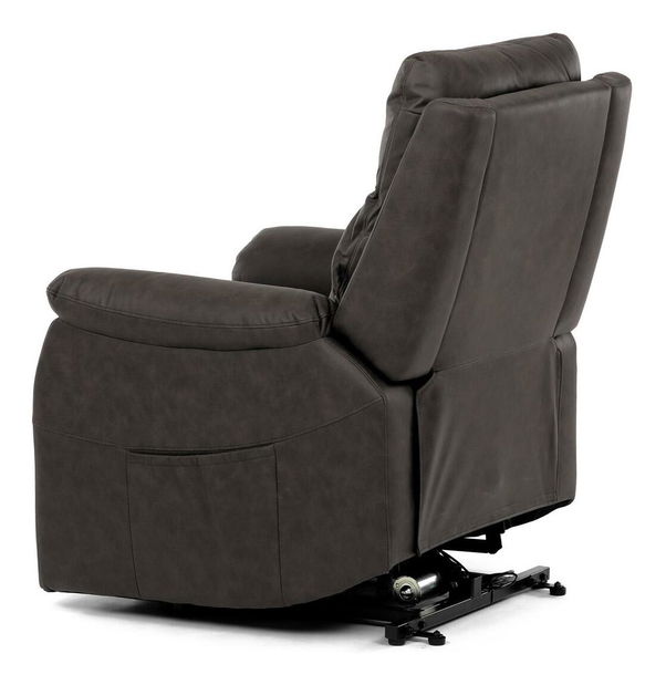 Polohovací křeslo Turbia (hnědá)