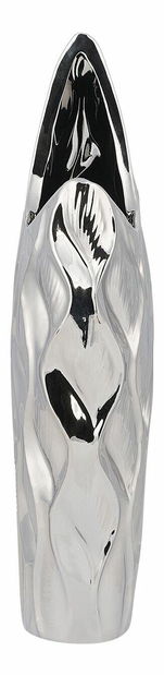 Váza HARDALES 35 cm (sklolaminát) (stříbrná)