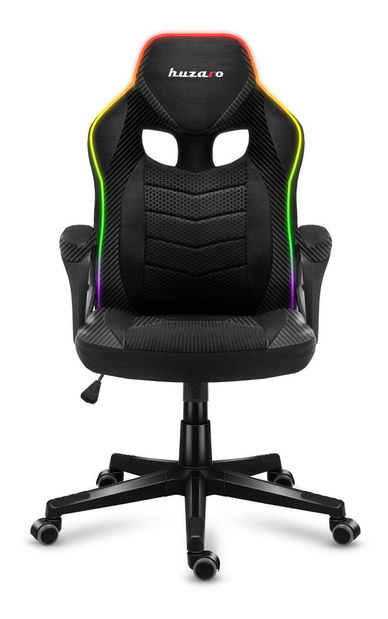 Herní křeslo Fusion 2.5 (černá + vícebarevná) (s LED osvětlením)