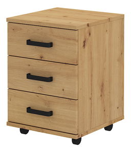 Kontejner Mantela 3S (dub artisan + černá)