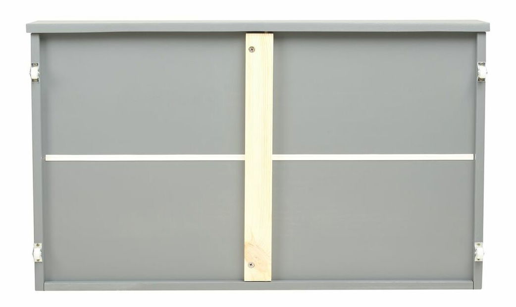 Set 2 ks úložných zásuvek do postele Raynetta (šedá)