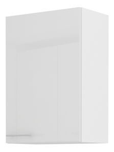 Horní kuchyňská skříňka Lavera 50 G 72 1F (bílá + lesk bílý)
