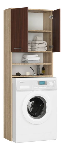 Skříňka na pračku Farid TYP5 (dub sonoma + wenge)