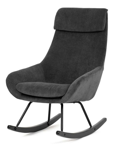 Houpací křeslo Aplicarse (šedá)