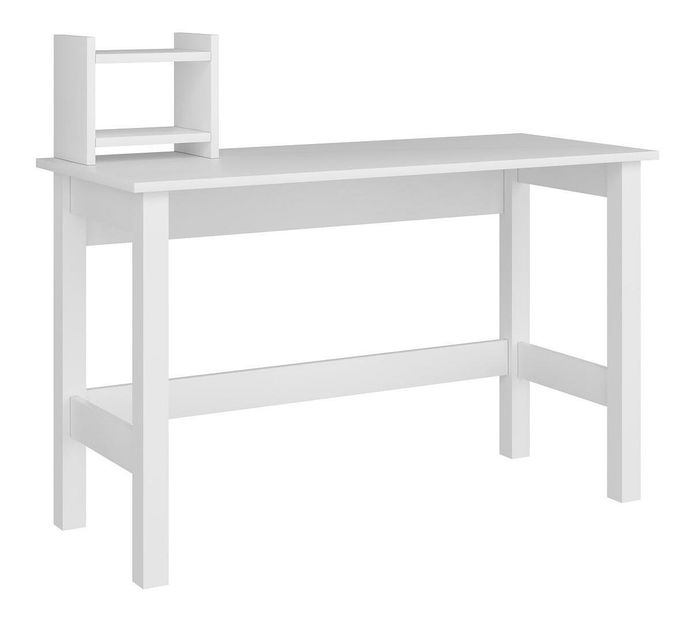 Psací stolík Mikima 3 (bílá + černá)